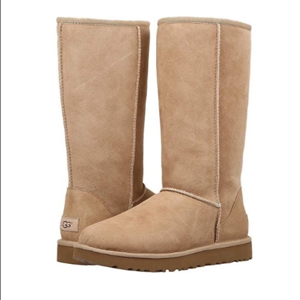 UGG Classic Tall Sand Size 9